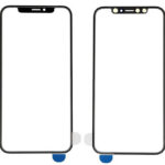 LCD screen glass Apple iPhone X/XS with OCA black V2 ORG