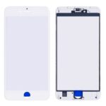 LCD screen glass Apple iPhone 6 Plus with frame and OCA white V2 ORG
