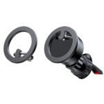 Joyroom kit multifunctional magnetic car holder ring phone support black (JR-ZS294) - Image 3