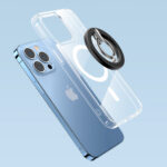 Joyroom kit multifunctional magnetic car holder ring phone support black (JR-ZS294) - Image 4