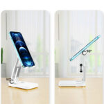 Folding phone stand for tablet (K15) - white - Image 5