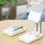 Folding phone stand for tablet (K15) - white - Image 8