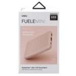 Powerbank Uniq Fuele mini 8000mAh USB-C 18W PD - pink - Image 7
