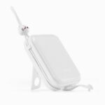 Joyroom powerbank with USB C and Lightning cables and Cutie Series stand 10000mAh 22.5W white (JR-L008) - Image 2