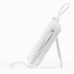 Joyroom powerbank with USB C and Lightning cables and Cutie Series stand 10000mAh 22.5W white (JR-L008) - Image 8