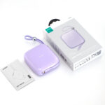 Joyroom powerbank 10000mAh Jelly Series 22.5W with built-in Lightning cable purple (JR-L003) - Image 6