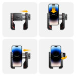 Phone holder for scooter, bike, motorcycle - Joyroom JR-ZS266 - Image 5