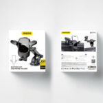 Car phone holder for Dudao F5Pro cockpit - black - Image 5