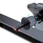 Dudao F5Pro air vent car phone holder - black - Image 4