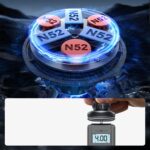 Joyroom JR-ZS356 magnetic cockpit phone holder - dark gray - Image 8