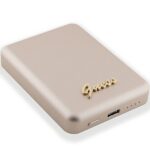 Guess MagSafe Metal Script Logo induction power bank 15W 5000mAh - gold - Image 4
