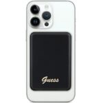 Guess MagSafe Metal Script Logo induction power bank 15W 5000mAh - black - Image 2