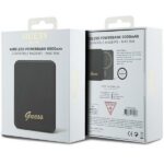 Guess MagSafe Metal Script Logo induction power bank 15W 5000mAh - black - Image 5