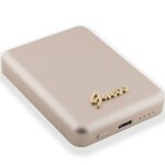 Guess MagSafe Metal Script Logo induction power bank 5W 3000mAh - gold - Image 4