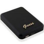 Guess MagSafe Metal Script Logo induction power bank 5W 3000mAh - black - Image 4