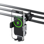 Acefast D17 car holder with inductive charger - black - Image 4