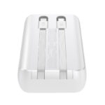 Mini power bank with built-in cables Joyroom JR-PBC06 30W 10000mAh - white - Image 6