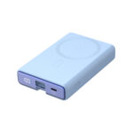 Powerbank Joyroom JR-PBM01 magnetic 10000mAh 20W with stand + Lightning cable - USB-C - blue - Image 2