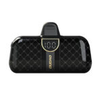 Dudao K20SL 5000mAh mini power bank with Lightning / USB-C connectors - black - Image 2