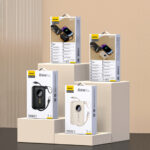 Dudao K14 10000mAh power bank with USB-C / Lightning cables - beige - Image 5