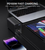 Choetech B635BK USB-A / USB-C Powerbank 22.5W 27000mAh - black - Image 6