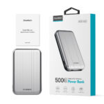 Choetech B655 mini wireless magnetic powerbank 5000mAh - silver - Image 3