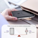 Choetech B655 mini wireless magnetic powerbank 5000mAh - silver - Image 6
