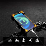 Rockbros 25210030001 Handlebar Bike Phone Holder - Black - Image 3
