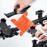 Rockbros 25210030001 Handlebar Bike Phone Holder - Black - Image 4