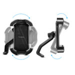 Rockbros 25210032001 Bike Phone Holder for Handlebars - Black - Image 5