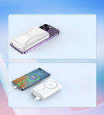 Powerbank Choetech B663 10000mAh 20W MagSafe USB-A / USB-C - white - Image 6