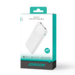 Powerbank Joyroom JR-PBF12 10000mAh 2.4A 2x USB-A 1x USB-C - white - Image 7