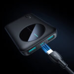 Powerbank Joyroom JR-PBF13 5000mAh 2.4A 2x USB-A 1x USB-C - black - Image 8