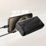 Powerbank Joyroom JR-PBF16 20000mAh USB-C USB-A 22.5W - black - Image 8