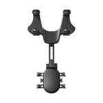 Car Phone Holder for Rearview Mirror - Black - Image 4