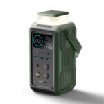 Powerbank Joyroom JR-PBF10 75000mAh 100W 3x USB-C 3x USB-A with foldable flashlight and handle - green - Image 6