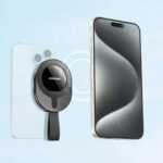 Joyroom JR-ZS393-S magnetic holder with suction cups for 4.7-7" phone - black - Image 5