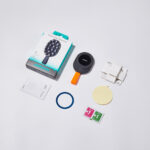 Joyroom JR-ZS393-S magnetic holder with suction cups for 4.7-7" phone - black and orange - Image 4