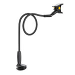 Joyroom JR-ZS389 holder with flexible arm for a desk phone - black - Image 4