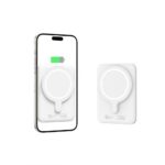 Tech-Protect LifeMag PB10 Powerbank with MagSafe 5000mAh 15W USB-C port - white + USB-C cable - Image 3