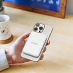 Tech-Protect LifeMag PB10 Powerbank with MagSafe 5000mAh 15W USB-C port - white + USB-C cable - Image 7