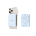 Tech-Protect LifeMag PB10 Powerbank with MagSafe 5000mAh 15W USB-C port - blue + USB-C cable - Image 4