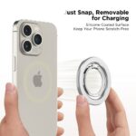 Tech-Protect MMR300 magnetic holder/ring with MagSafe - silver - Image 4