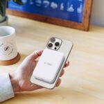 Tech-Protect LifeMag PB11 Powerbank with MagSafe 10000mAh 15W USB-C port - white + USB-C cable - Image 7