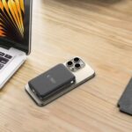 Tech-Protect LifeMag PB31 Power Bank with MagSafe 10000mAh 15W USB-C / USB-A / Built-in USB-C / Lightning Cables - Black - Image 6