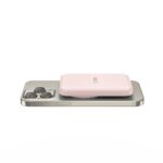 Tech-Protect LifeMag PB10 Powerbank with MagSafe 5000mAh 15W USB-C port - pink + USB-C cable - Image 3