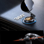 Joyroom JR-ZS408 magnetic holder with 15W inductive charger for car cockpit - black - Image 8