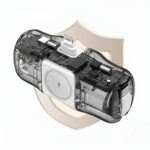 Wozinsky WF16-YCS 5000mAh 15W USB-C Mini Power Bank with Built-in USB-C Cable and Apple Watch Charger - White - Image 7