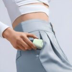 Wozinsky WF16-YLS 5000mAh 15W Lightning Mini Power Bank with Built-in USB-C Cable and Apple Watch Charger - Green - Image 6