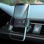 Puro Spring 2 Smartphone Holder for Air Vent - Black - Image 4